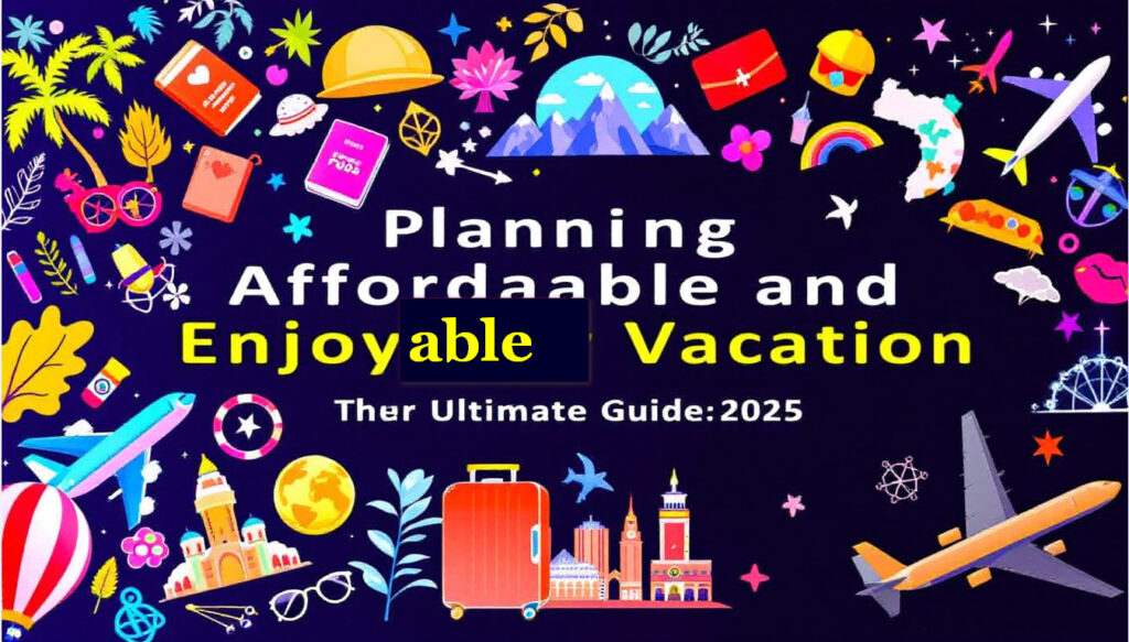 Planning an Affordable and Enjoyable Vacation