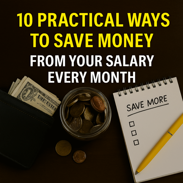 Save money from your salary