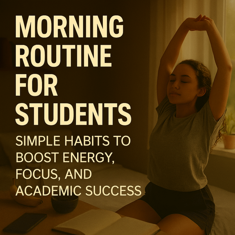 morning routine for students