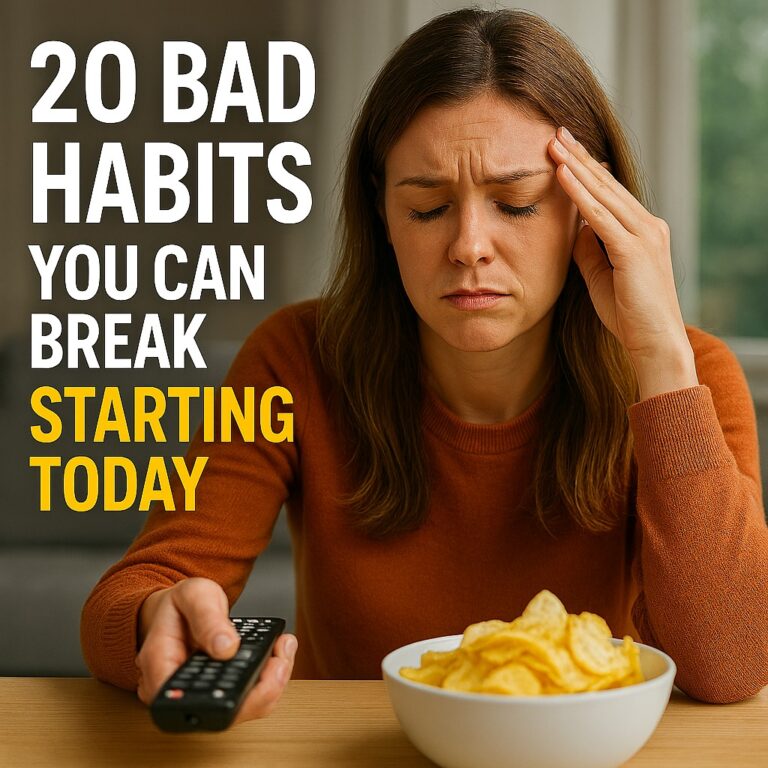 20 Bad Habits