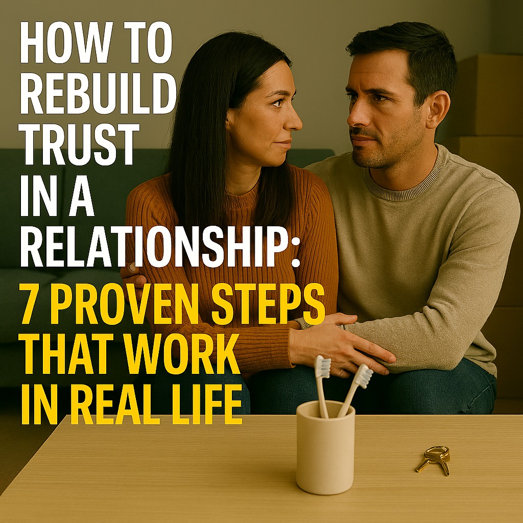 How to Rebuild Trust in a Relationship